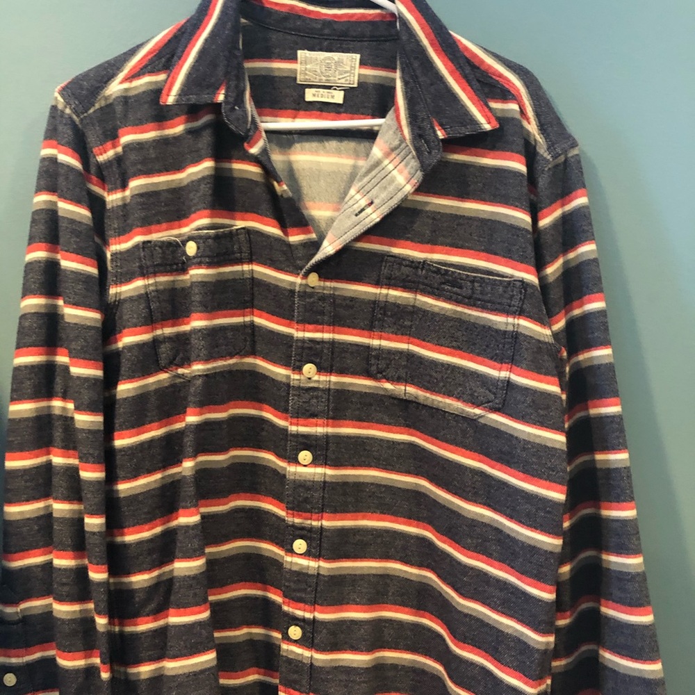 Striped Lucky Brand Flannel
